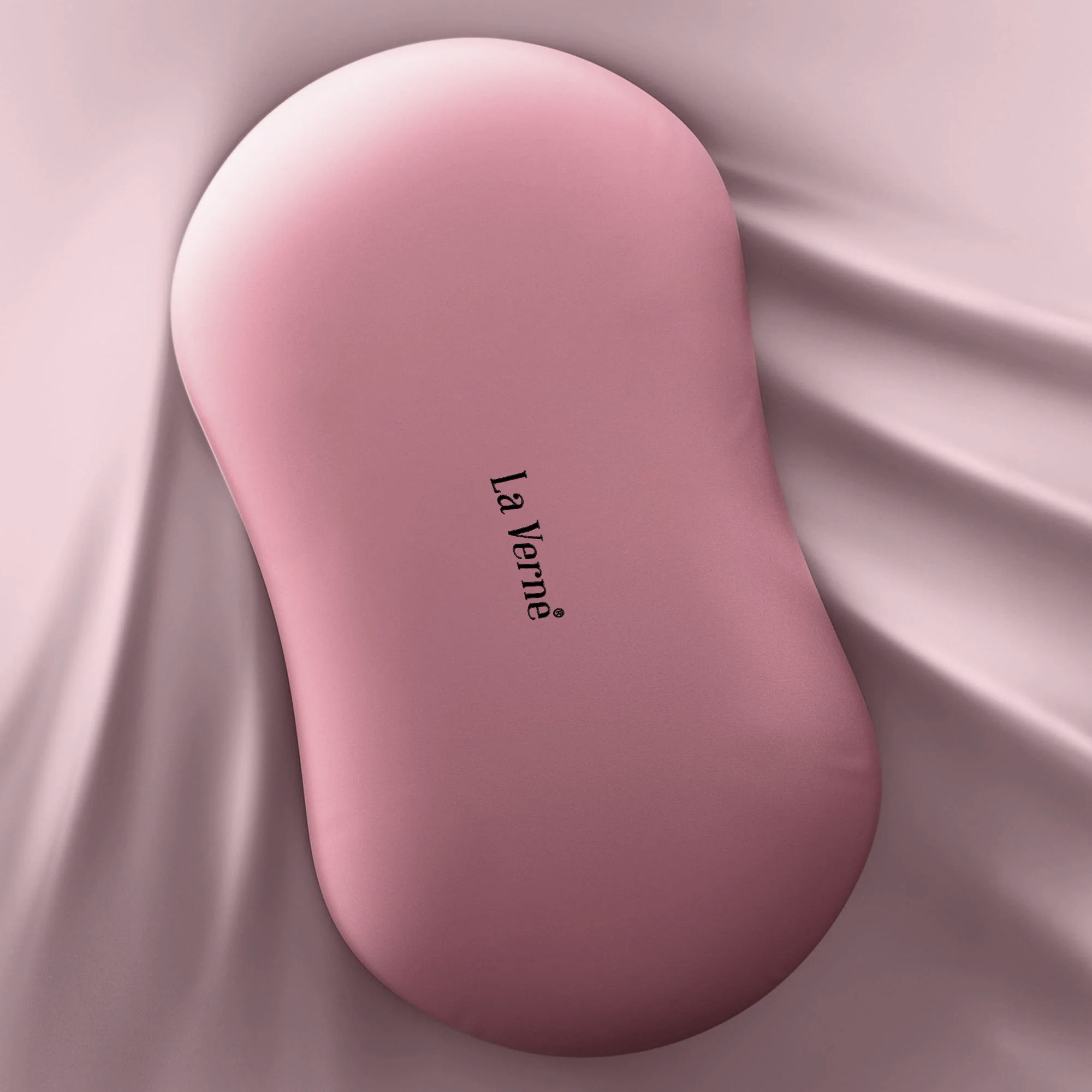 Memory Foam Sleeping Pillow Pack of 1 Solid Cuddle (Pink)