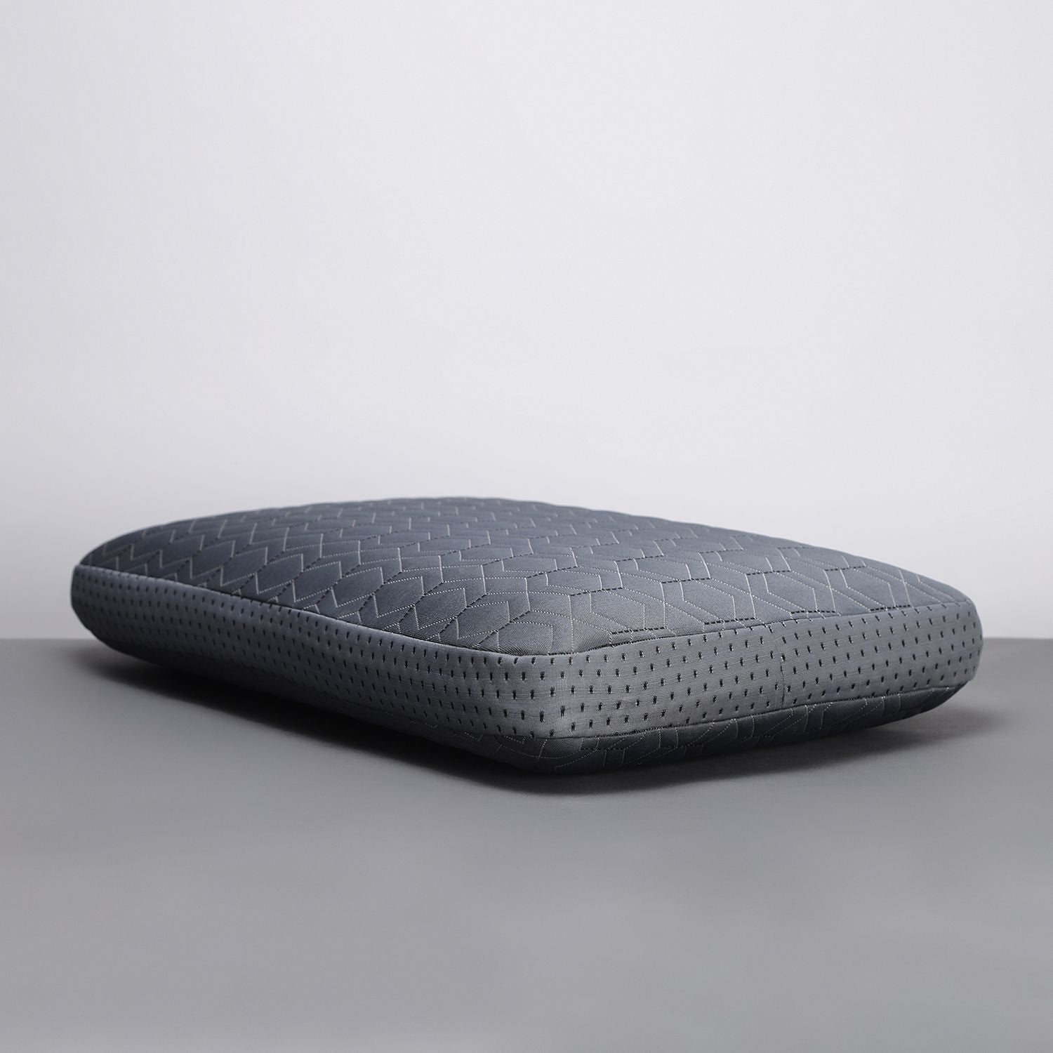 Memory Foam Sleeping Pillow Pack of 1 Geometric Luxury (Grey)