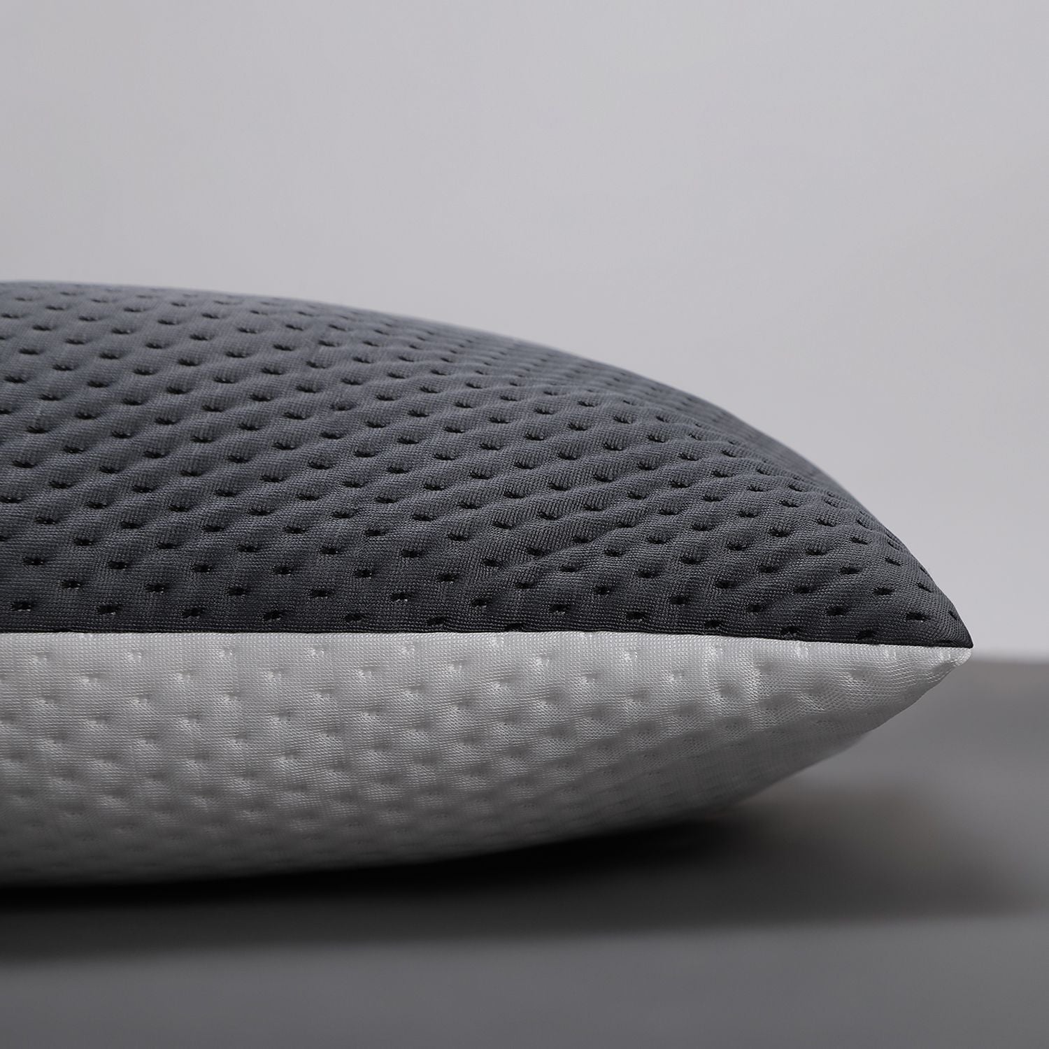 Microfibre Sleeping Pillow Pack of 1 Geometric LUXURY (Grey)