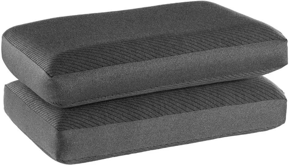 Memory Foam Sleeping Pillow Pack of 2 Abstract Luxury (Grey)